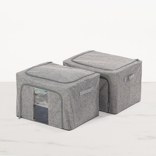 Classico Large Storage Box Twin Pack