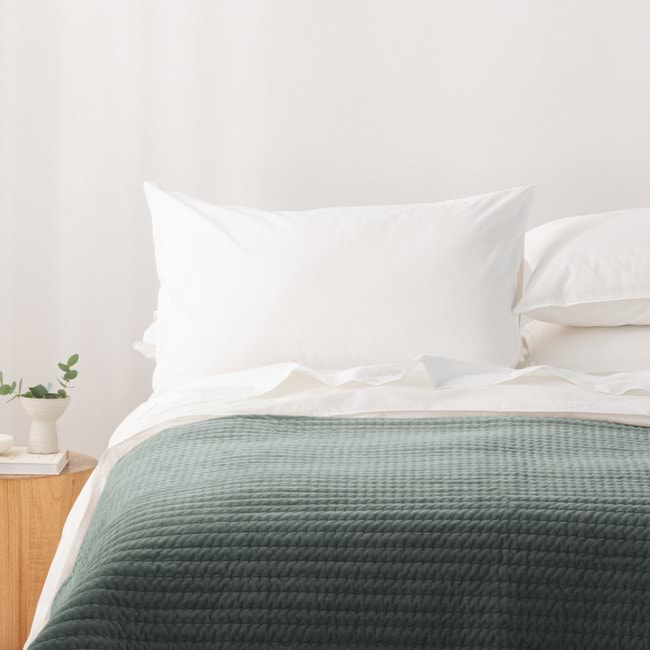 Velvet Spruce  Coverlet - Velluto 