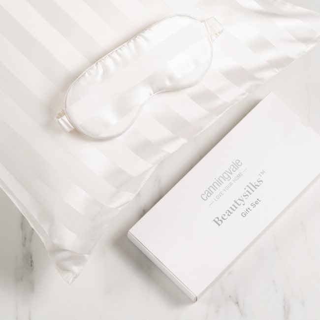 Real Mulberry Silk Gift Set - Beautysilks (Pillowcase and Eye Mask)