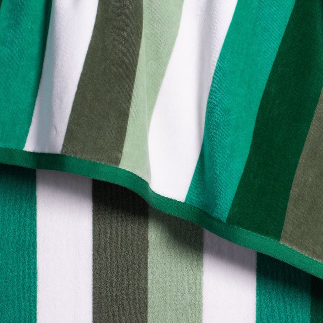 Sorrentina Velour Beach Towel - Linea Verde