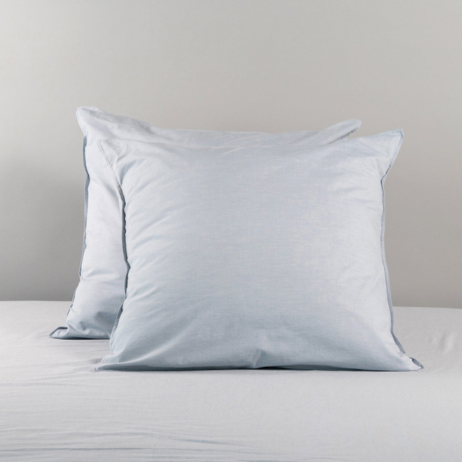 Vintage Softwash Twin Pack European Pillowcase Canningvale
