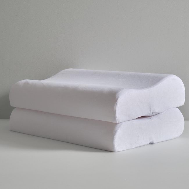 Contour Memory Foam Pillow Twin Pack