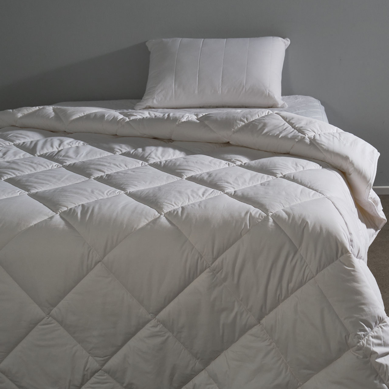 Wool Quilt Washable 450gsm Accessorize Soft Cotton Cover Doona Duvet Comforter 