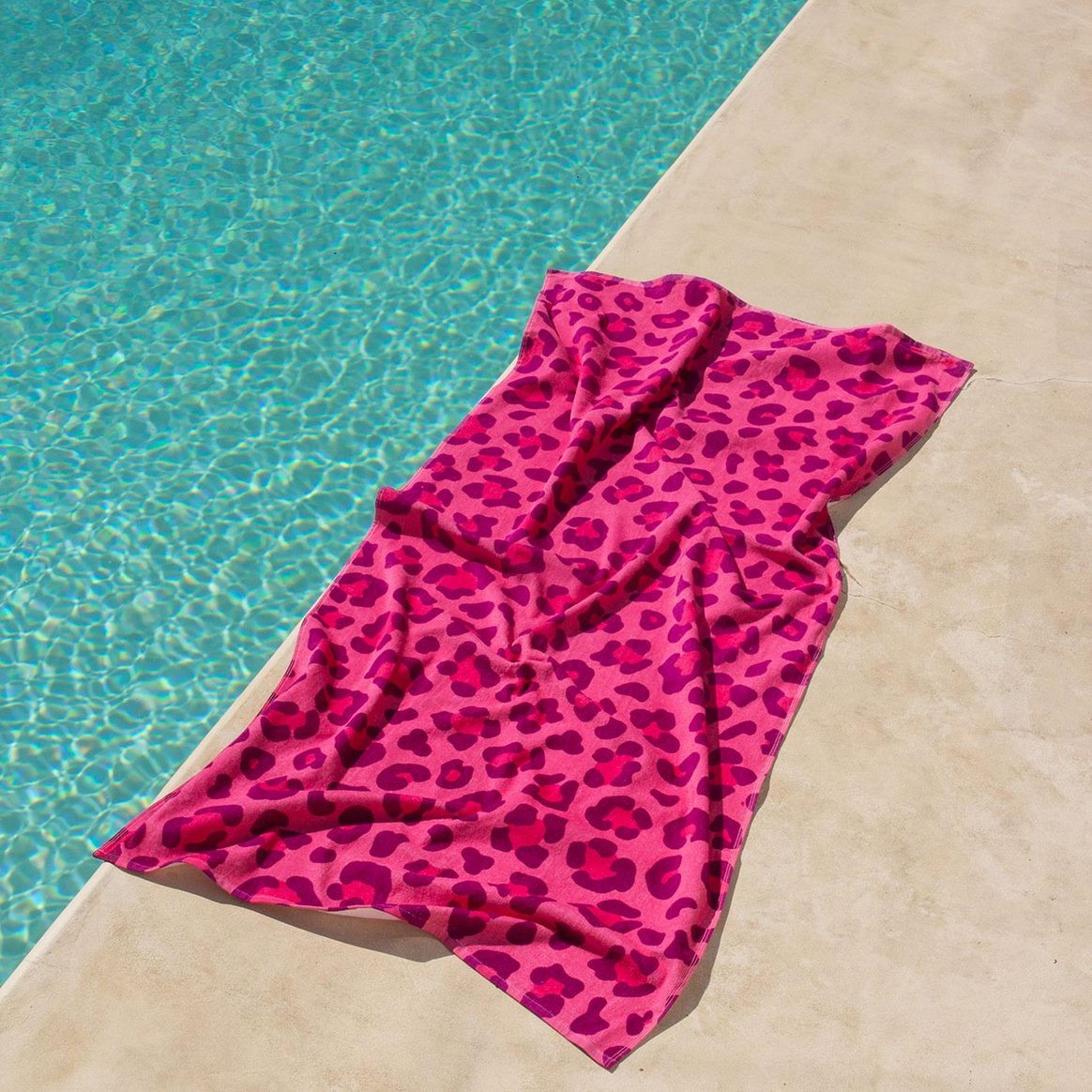 Zara home leopard towels top