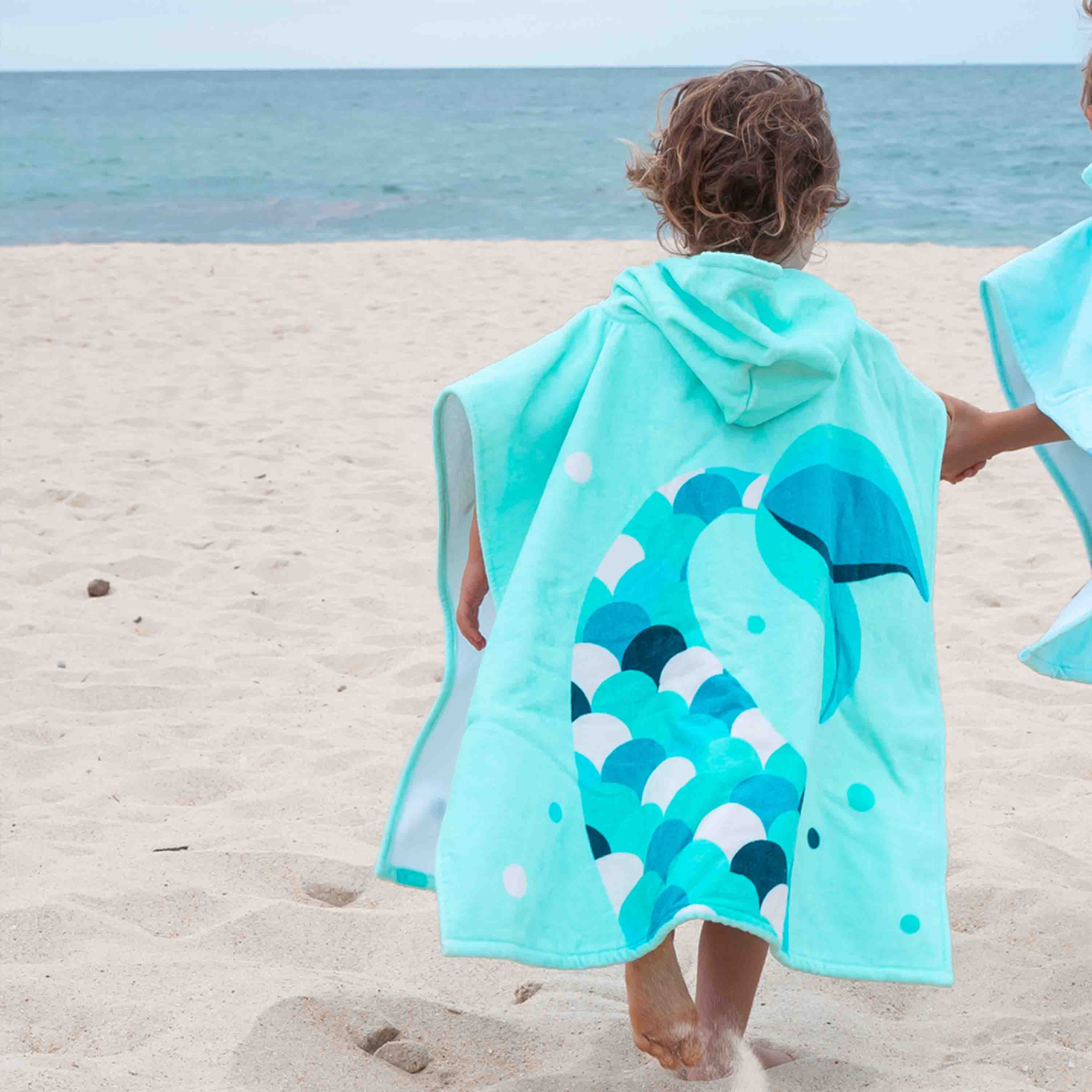 Capresi Kids' Hooded Beach Towel - Mermaid