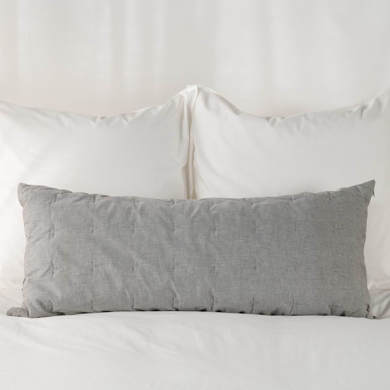 Grey lumbar cushion discount
