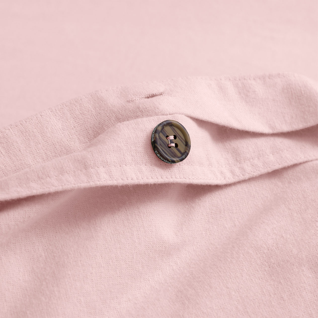 Cotton Flannelette Blush Pink Quilt Cover Set - CoziCotton