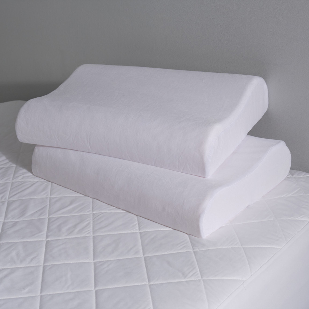 Contour Memory Foam Pillow Twin Pack