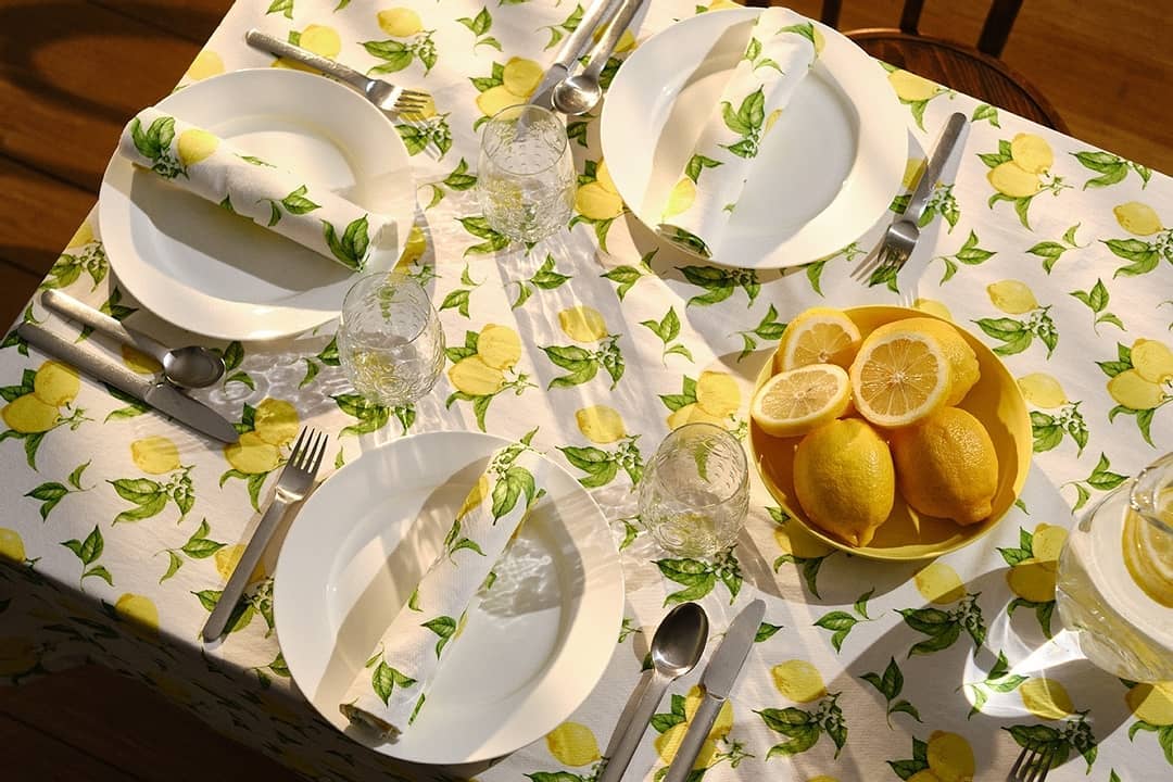 Cucina Lemons Table Linen