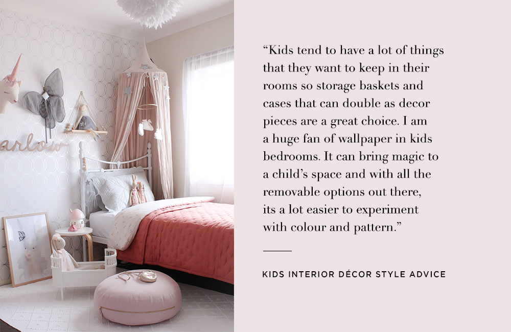 Kids interior style advice