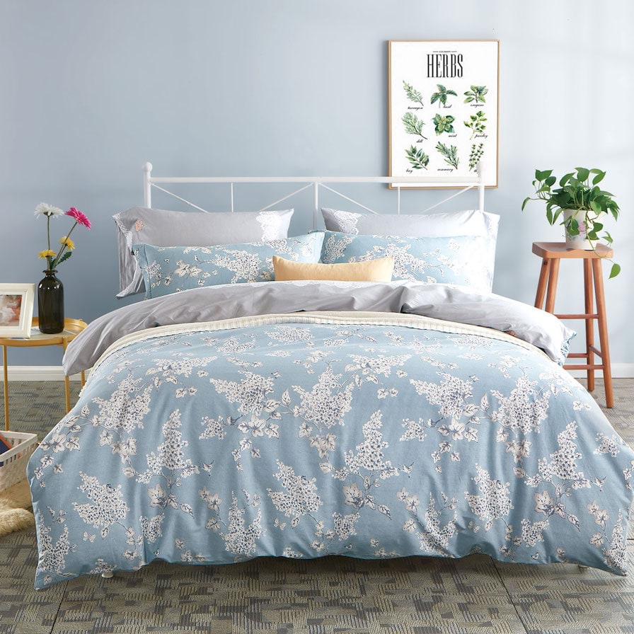 Cinque Terre 100% Cotton Printed Quilt Cover Sets