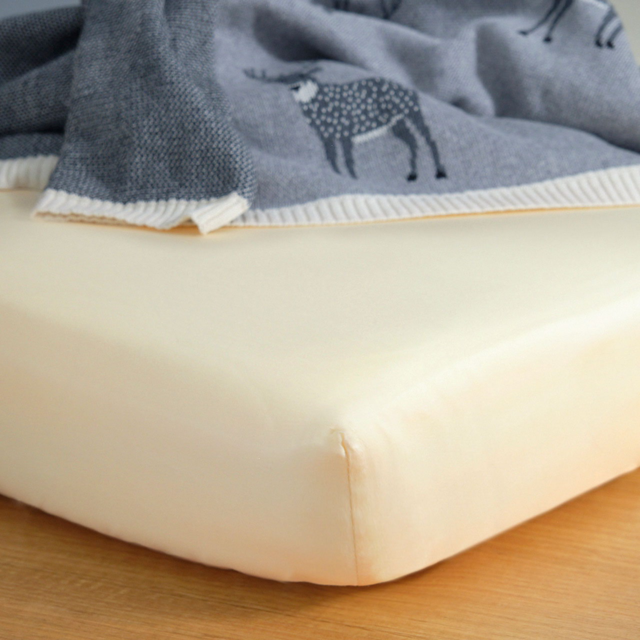 Organic Cotton Cot Fitted Sheet